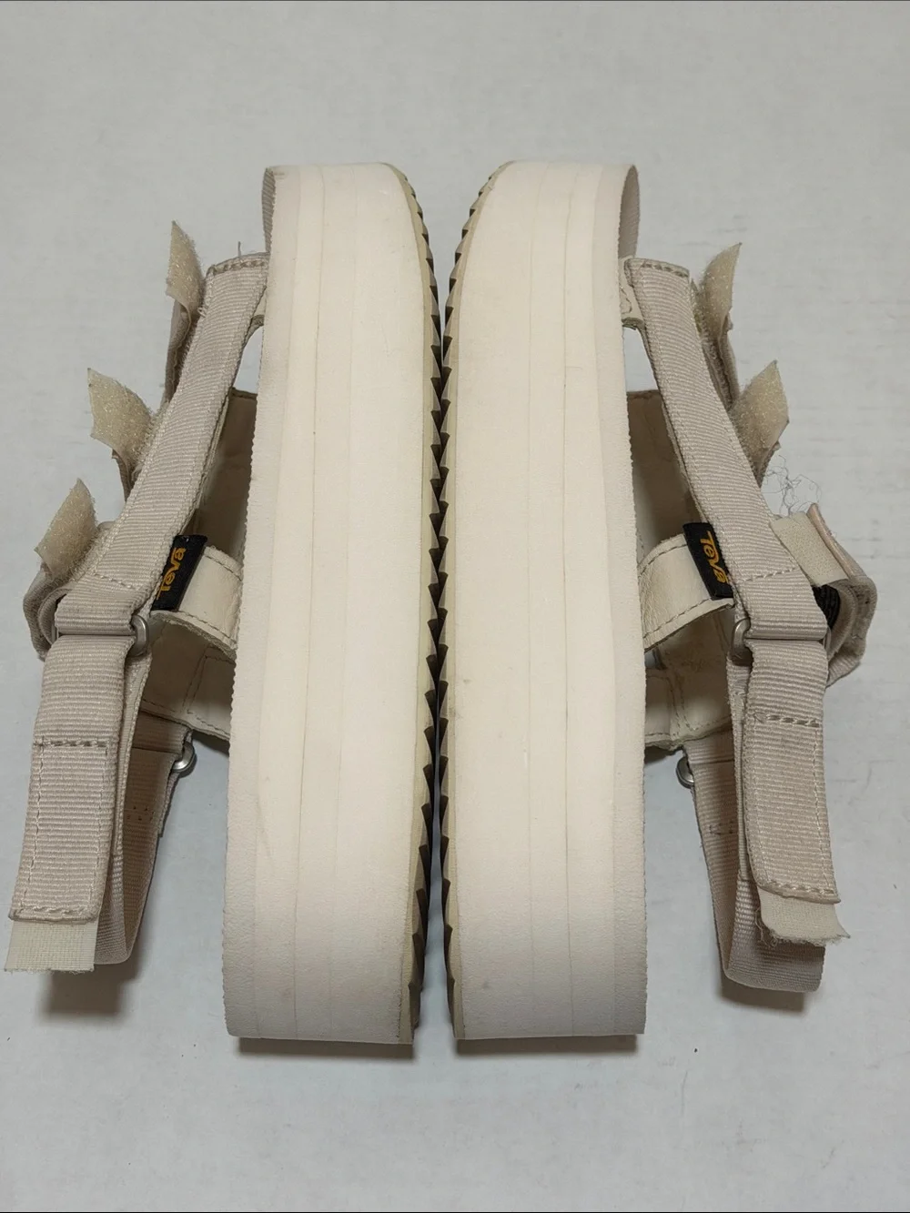 Teva Flatform Three Strap Sandals - Women’s Size 9